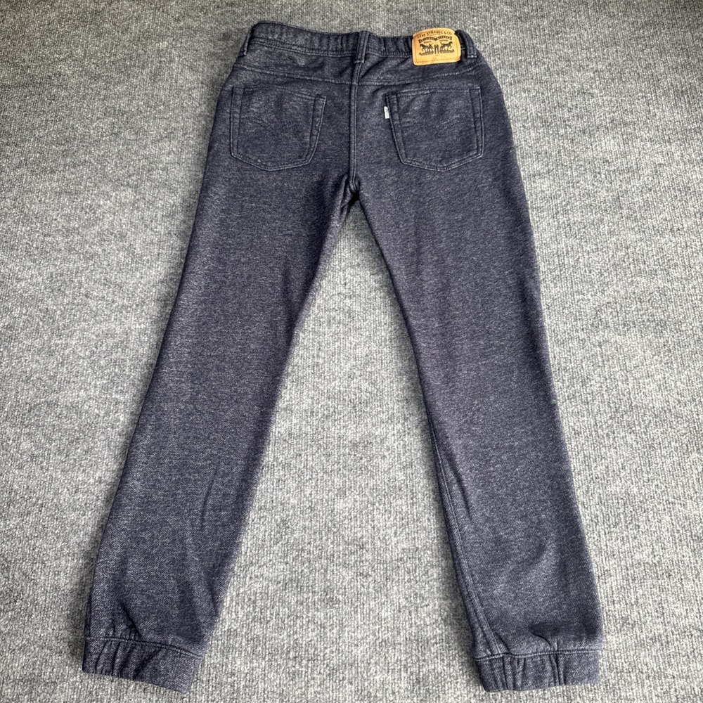 Levis‎ Boys Knit Joggers Sz L 12-13 Yrs Dark Grey Lounge Leisure Casual Sports